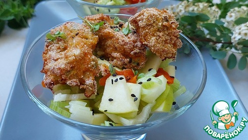 Наггетсы из индейки с овощами Наггетсы из индейки с овощами