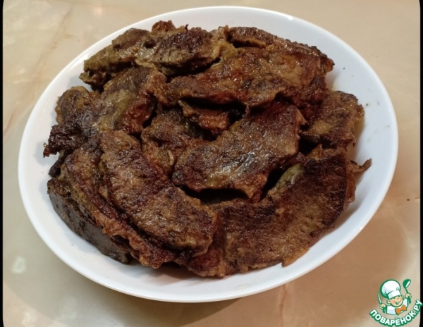 Накрахмаленная печень Накрахмаленная печень