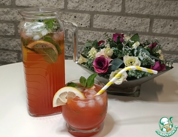 Напиток "Клубничный мохито" Напиток "Клубничный мохито"