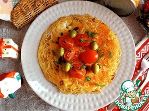 Неаполитанская фриттата с тунцом Неаполитанская фриттата с тунцом