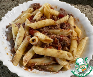 Неаполитанский акцент в макаронах по-морскому Неаполитанский акцент в макаронах по-морскому