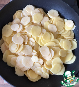 Немецкая картофельная запеканка с беконом