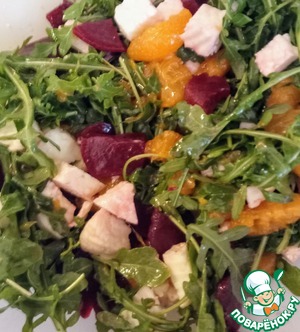 Необычный, но очень вкусный салат Необычный, но очень вкусный салат