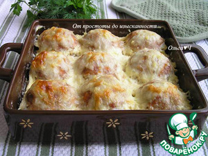 Нежные шарики из индейки с тыквой