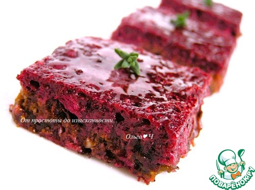 Нежный ягодный десерт или пирожное