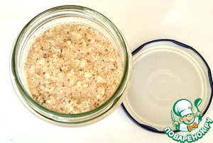 Ночная овсянка с морковью