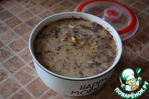 Ночная овсянка с тыквой Ночная овсянка с тыквой