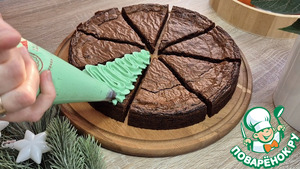 Новогодний десерт ёлочки Новогодний десерт ёлочки