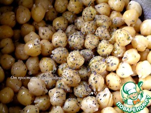 Нут с оливковым маслом и базиликом Нут с оливковым маслом и базиликом