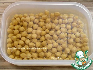 Нут с оливковым маслом и базиликом Нут с оливковым маслом и базиликом