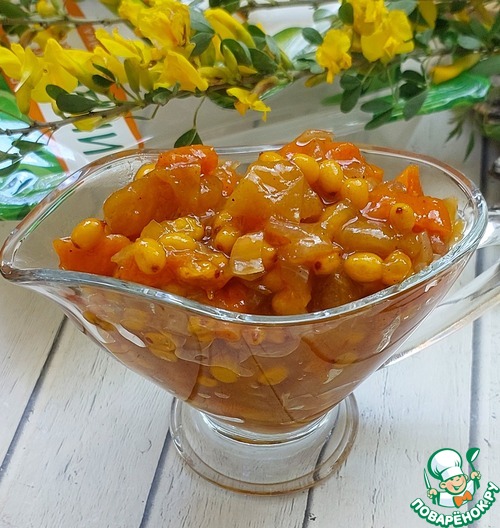 Облепиховое чатни к котлетам из индейки Облепиховое чатни к котлетам из индейки