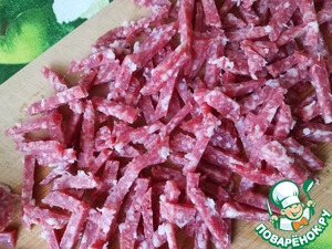 Окрошка на томатном соке Окрошка на томатном соке