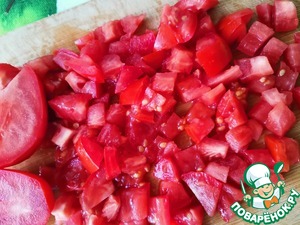 Окрошка на томатном соке Окрошка на томатном соке