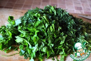 Окрошка с курицей