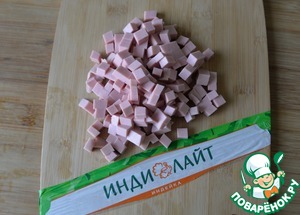 Окрошка с редькой и минеральной водой