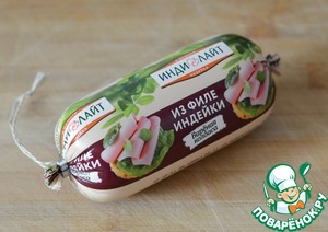 Окрошка с редькой и минеральной водой