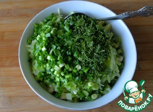 Окрошка с редькой и минеральной водой