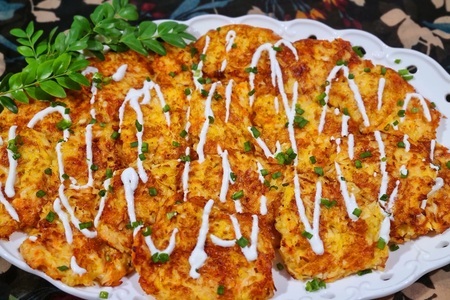 Оладьи из капусты и сыра