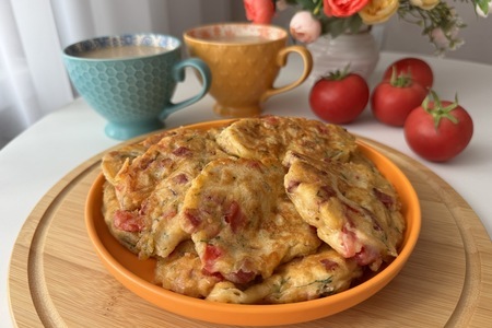 Оладьи-пицца