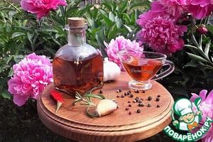 Оливковое масло со специями-классная заправка к салатам