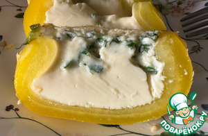 Омлет в перце. Запеченный с сыром Омлет в перце. Запеченный с сыром