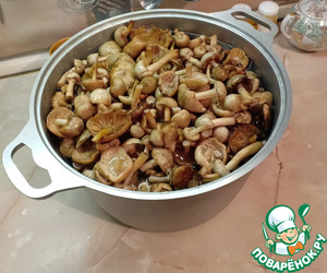 Опята, маринованные без гвоздики