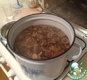 Опята, маринованные без гвоздики