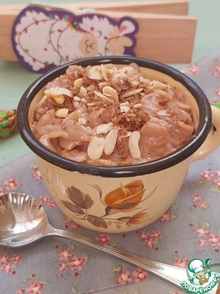 Ореховая каша из ячменных хлопьев "Топ-шлёп" Ореховая каша из ячменных хлопьев "Топ-шлёп"