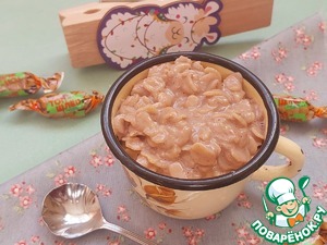 Ореховая каша из ячменных хлопьев "Топ-шлёп" Ореховая каша из ячменных хлопьев "Топ-шлёп"