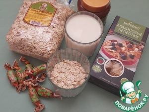 Ореховая каша из ячменных хлопьев "Топ-шлёп" Ореховая каша из ячменных хлопьев "Топ-шлёп"