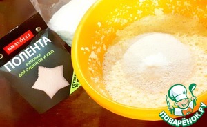 Орехово-медовые пряники с полентой