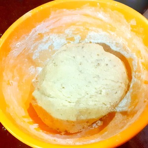 Орехово-медовые пряники с полентой