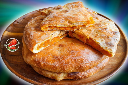 Осетинские пироги с тыквой насджын Осетинские пироги с тыквой насджын