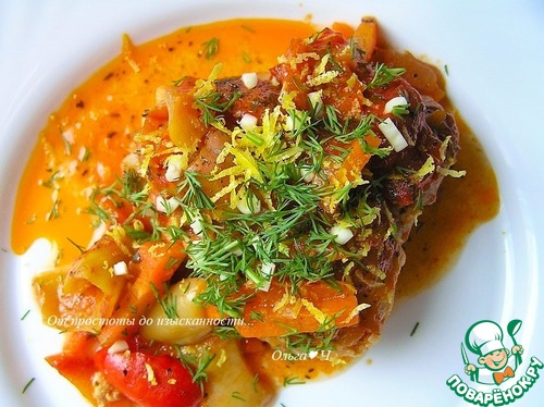 "Оссобуко" из курицы "Оссобуко" из курицы