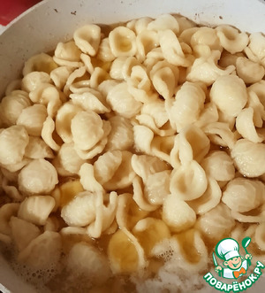 Острая паста с лаймом и крабом