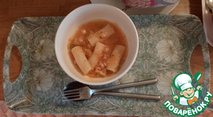 Острая паста с нутом и лимоном Острая паста с нутом и лимоном