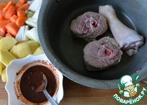 Острое рагу из индейки "А-ля Такторитан"