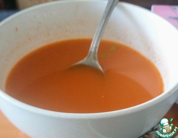 Острый томатный суп Острый томатный суп