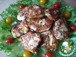 Отбивные из стейка индейки в кляре