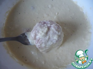 Отбивные из стейка индейки в кляре