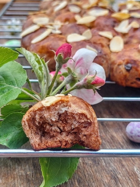 Отрывной пирог "пасхальный кролик" Отрывной пирог "пасхальный кролик"