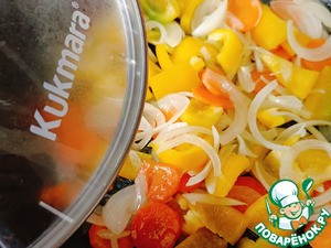 Овощная закуска с баклажанами и кабачками Овощная закуска с баклажанами и кабачками