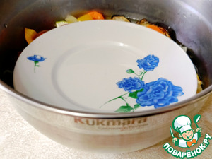 Овощная закуска с баклажанами и кабачками Овощная закуска с баклажанами и кабачками