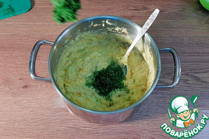 Овощная запеканка с манной крупой