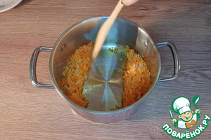 Овощная запеканка с манной крупой