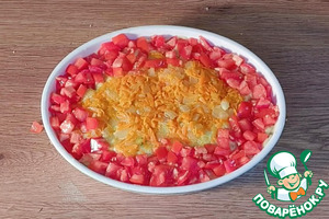 Овощная запеканка с манной крупой