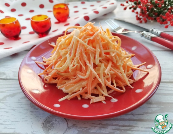 Овощной салат "Рассвет" Овощной салат "Рассвет"