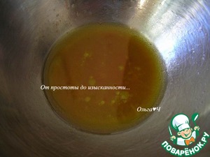 Овощной салат с кальмарами Овощной салат с кальмарами