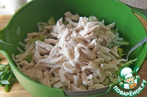 Овощной салат с курочкой Овощной салат с курочкой