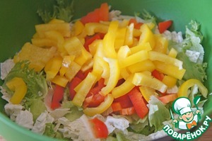 Овощной салат с курочкой Овощной салат с курочкой